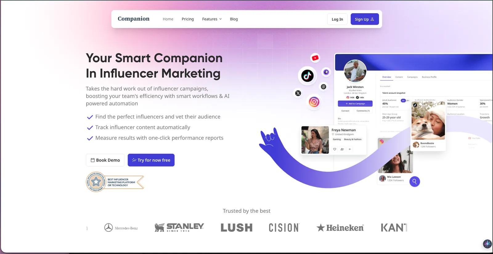 Screenshot of Companion
