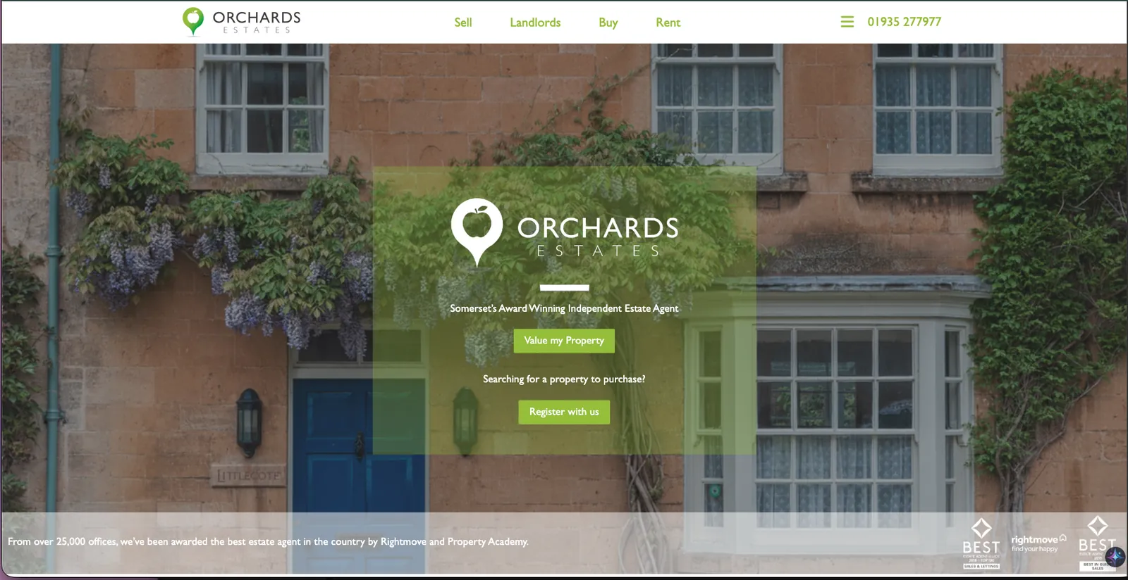 Screenshot of Orchards