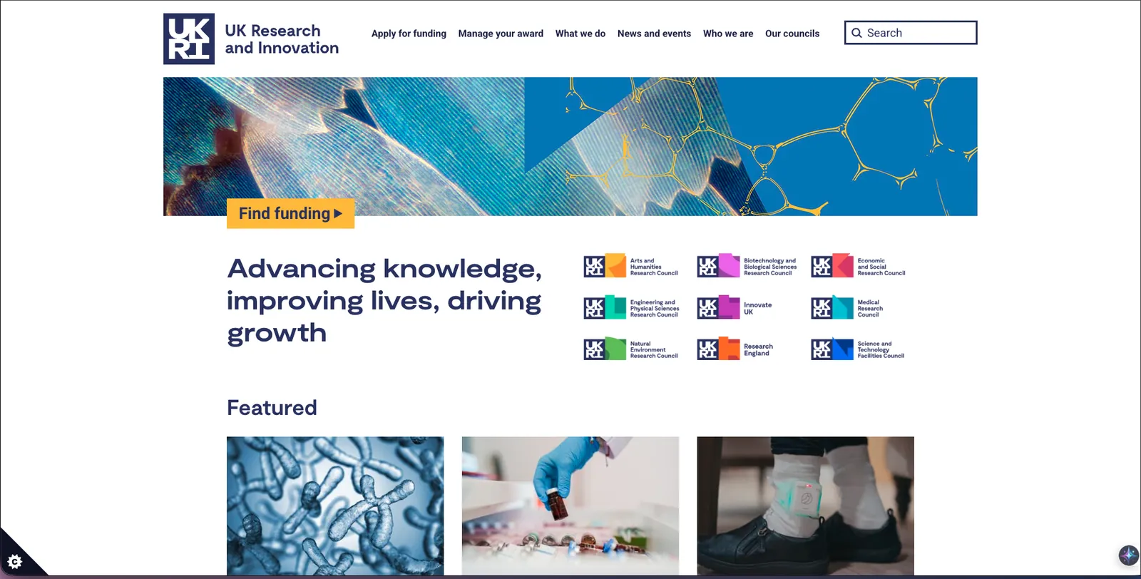 Screenshot of UK Government - 4